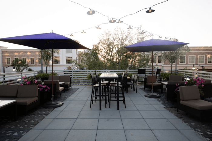 rooftop wine bar
