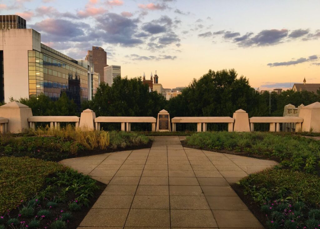 Garden rooftop cement pavers